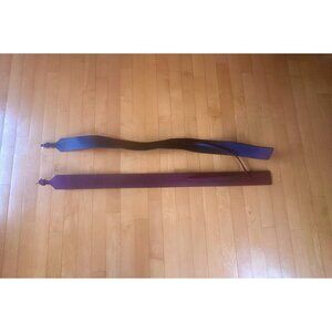 Wide Leather Waist Belts – Brown and Black Bundle